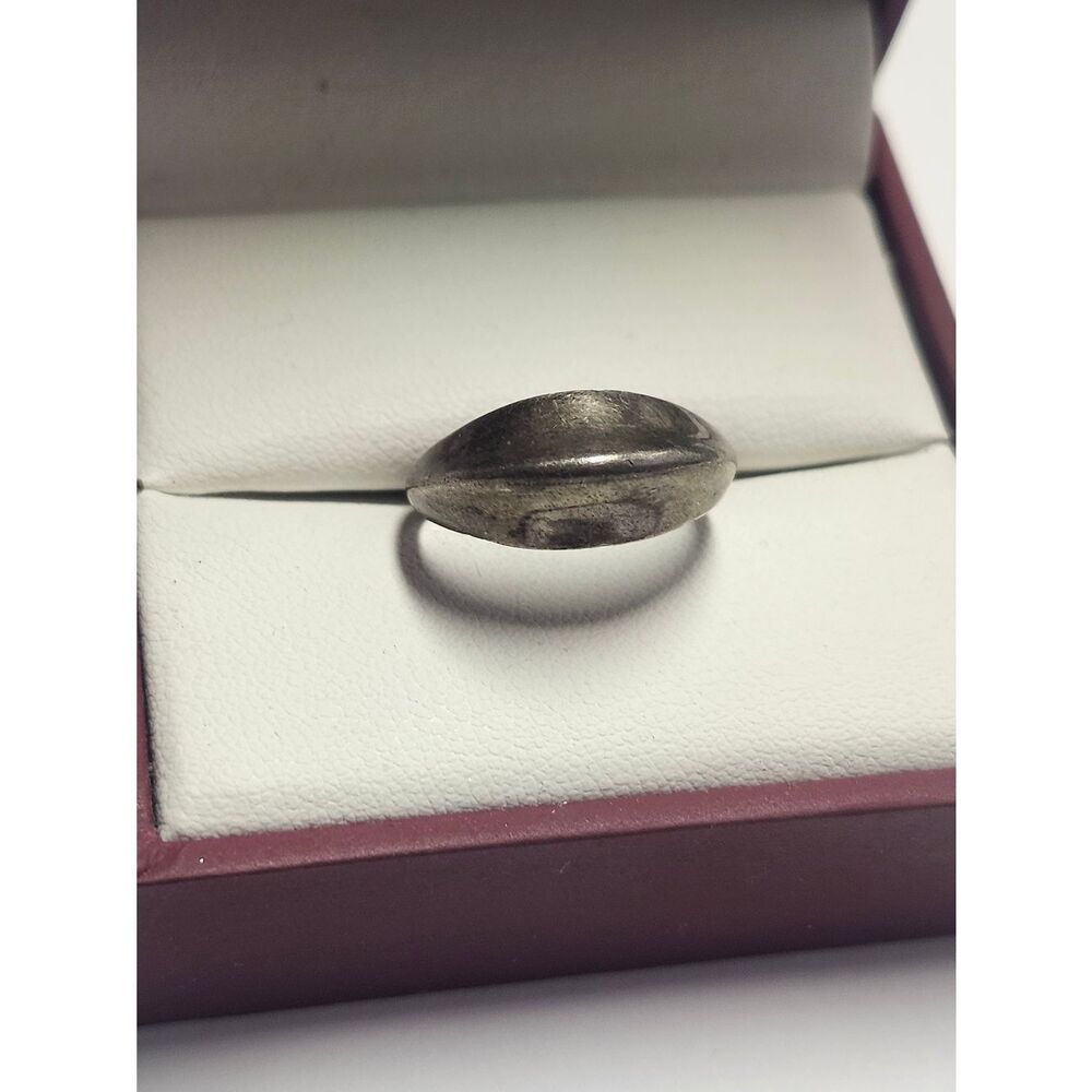 Sterling Silver Modernist Design Ring Size 6.5